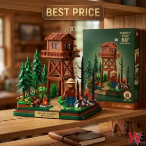 Smokey Bear 80th Anniversary building block set display