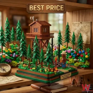 Smokey Bear 80th anniversary forest lookout tower construction set