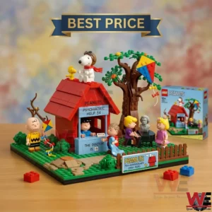 Peanuts 75th Anniversary LEGO building set with iconic characters