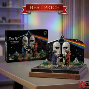 Pink Floyd 60th Anniversary building block collector set