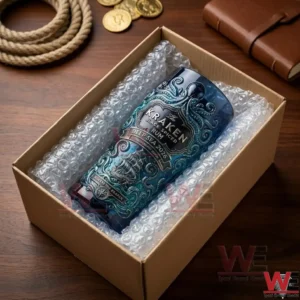 Kraken Black Spiced Rum Deep Sea 2026 limited edition bottle in a shipping box