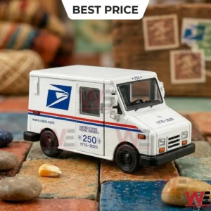 Die-cast model of a United States Postal Service mail delivery truck celebrating the 250th anniversary.